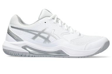Теннисные кроссовки женские Asics Gel-Dedicate 8 white/pure silver Теннисные кроссовки женские Asics Gel-Dedicate 8 white/pure silver