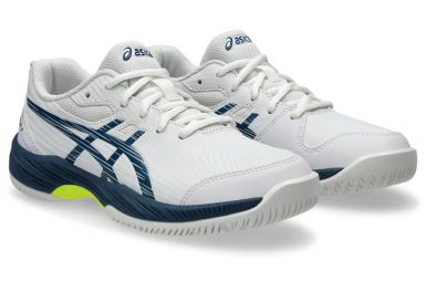 Детские теннисные кроссовки Asics Gel-Game 9 GS white/mako blue Детские теннисные кроссовки Asics Gel-Game 9 GS white/mako blue