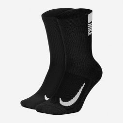 Носки Nike Multiplier Crew 2PR 2 пары black/white Носки Nike Multiplier Crew 2PR 2 пары black/white