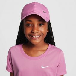 Кепка дитяча Nike Club Unstructured Metal Swoosh Youth Cap magic flamingo Кепка дитяча Nike Club Unstructured Metal Swoosh Youth Cap magic flamingo