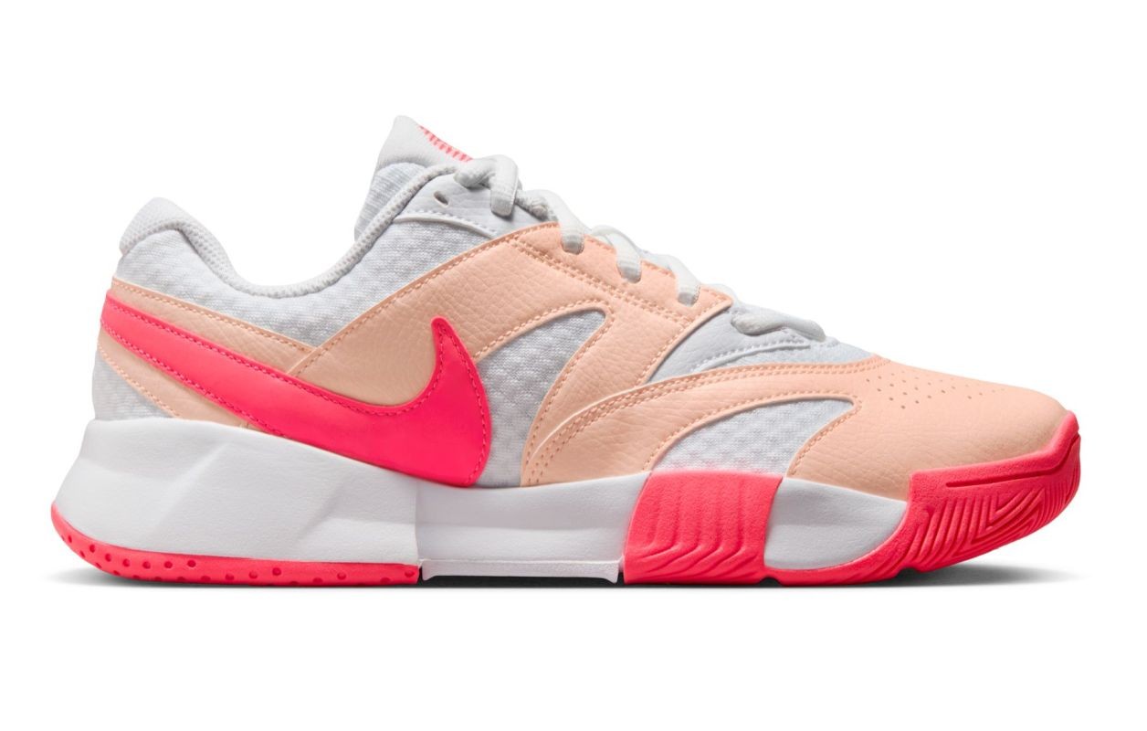 Теннисные кроссовки женские Nike Court Lite 4 white/hot punch/crimson tint/aster pink