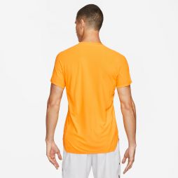 Тенісна футболка чоловіча Nike Court Slam Tennis Polo sundial/black Тенісна футболка чоловіча Nike Court Slam Tennis Polo sundial/black