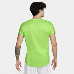 Тенісна футболка чоловіча Nike Rafa Challenger Tennis Top action green/light lemon twist/white Тенісна футболка чоловіча Nike Rafa Challenger Tennis Top action green/light lemon twist/white
