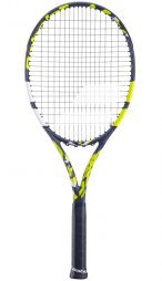 Тенісна ракетка Babolat Boost Aero 2 strung NC grey/yellow/white Тенісна ракетка Babolat Boost Aero 2 strung NC grey/yellow/white