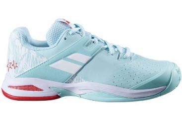 Дитячі тенісні кросівки Babolat Propulse All Court Junior Girl yucca/white Дитячі тенісні кросівки Babolat Propulse All Court Junior Girl yucca/white