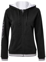 Худі жіноче Wilson Team II FZ Hoody W black/white Худі жіноче Wilson Team II FZ Hoody W black/white