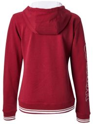 Худі жіноче Wilson Team II FZ Hoody W red/white Худі жіноче Wilson Team II FZ Hoody W red/white