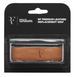 Ручка для ракетки Wilson RF Premium Leather Replacement Grip (1 шт.) brown Ручка для ракетки Wilson RF Premium Leather Replacement Grip (1 шт.) brown