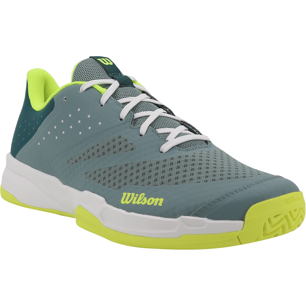 Теннисные кроссовки мужские Wilson Kaos Stroke 2.0 stermy se/deep teal/sfly tell