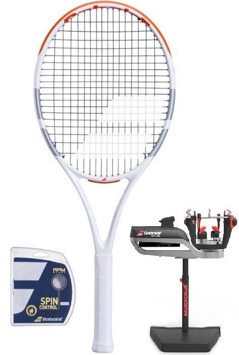 Теннисная ракетка Babolat Evo Strike NC unstrung white/red