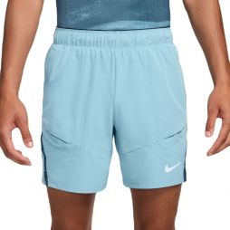 Тенісні шорти чоловічі Nike Court Advantage 7 Tennis Short denim turquoise/armory navy/white Тенісні шорти чоловічі Nike Court Advantage 7 Tennis Short denim turquoise/armory navy/white