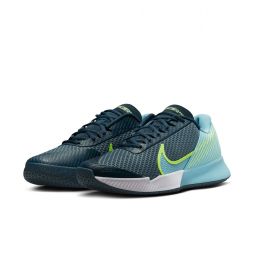 Тенісні кросівки чоловічі Nike Zoom Vapor Pro 2 armory navy/volt/denim turq Тенісні кросівки чоловічі Nike Zoom Vapor Pro 2 armory navy/volt/denim turq