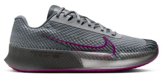 Тенісні кросівки чоловічі Nike Zoom Vapor 11 smoke grey/sangria/dark smoke grey/black Тенісні кросівки чоловічі Nike Zoom Vapor 11 smoke grey/sangria/dark smoke grey/black