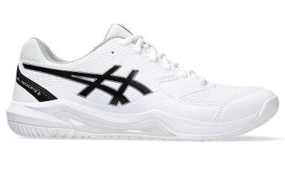 Теннисные кроссовки мужские Asics Gel-Dedicate 8 white/black Теннисные кроссовки мужские Asics Gel-Dedicate 8 white/black