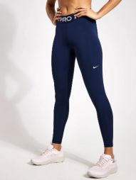 Легінси жіночі Nike Pro 365 Long Tights obsidian/white
