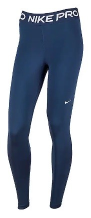 Леггинсы женские Nike Pro 365 Long Tights obsidian/white