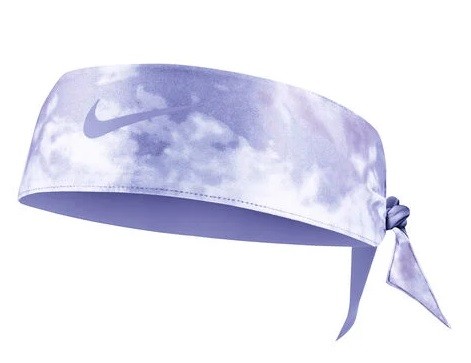 Бандана Nike Headband Tie 3.0 violet/white