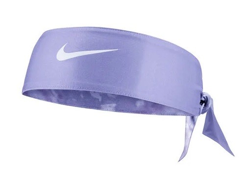 Бандана Nike Headband Tie 3.0 violet/white