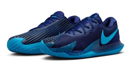 Тенісні кросівки чоловічі Nike Zoom Vapor Cage 4 Rafa blue void/laser blue Тенісні кросівки чоловічі Nike Zoom Vapor Cage 4 Rafa blue void/laser blue