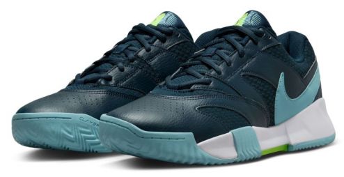 Тенісні кросівки чоловічі Nike Court Lite 4 Грунт armory navy/denim turquoise/volt Тенісні кросівки чоловічі Nike Court Lite 4 Грунт armory navy/denim turquoise/volt