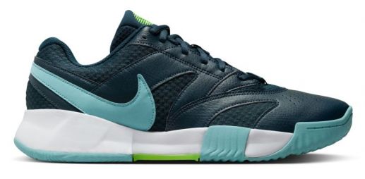 Тенісні кросівки чоловічі Nike Court Lite 4 Грунт armory navy/denim turquoise/volt Тенісні кросівки чоловічі Nike Court Lite 4 Грунт armory navy/denim turquoise/volt