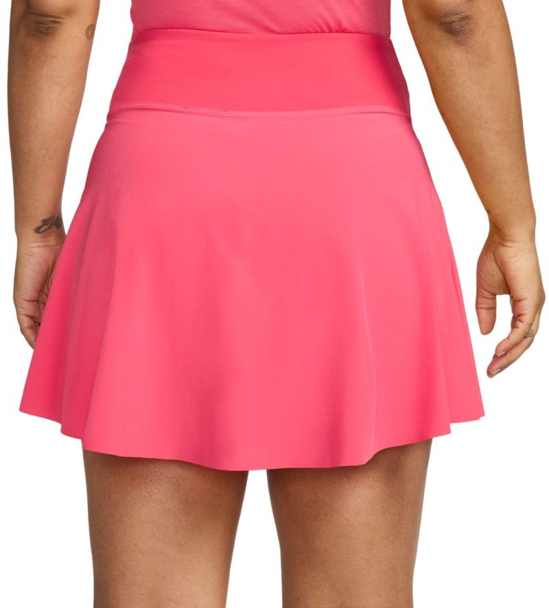 Тенісна спідничка жіноча Nike Court Advantage Club Skirt aster pink/black