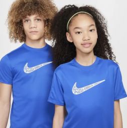 Футболка дитяча Nike TRPHY23 SS TOP GX blue/white Футболка дитяча Nike TRPHY23 SS TOP GX blue/white
