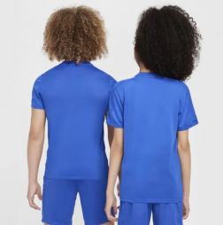 Футболка дитяча Nike TRPHY23 SS TOP GX blue/white Футболка дитяча Nike TRPHY23 SS TOP GX blue/white