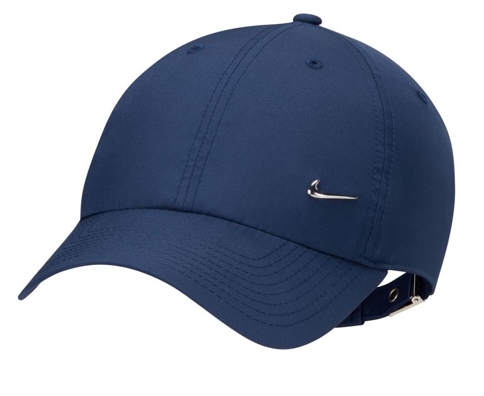 Кепка Nike Club Unstructured Metal Swoosh Cap blue