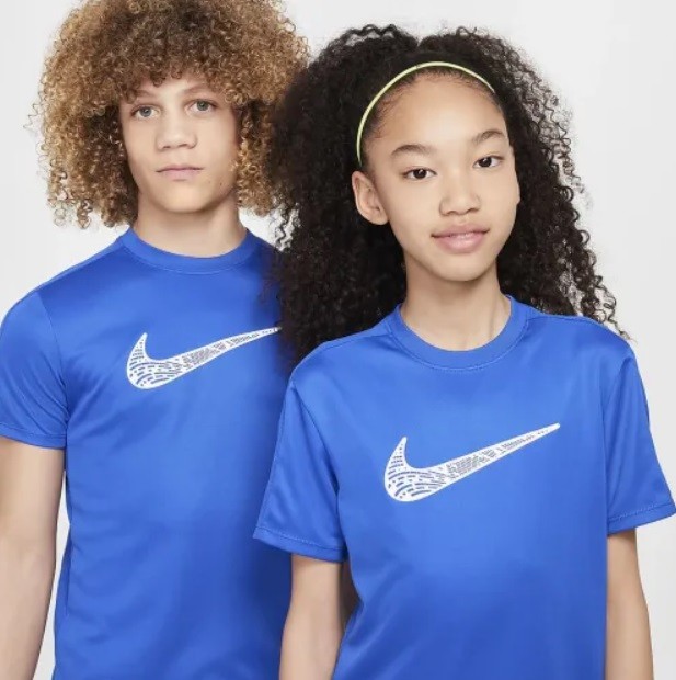 Футболка детская Nike TRPHY23 SS TOP GX blue/white