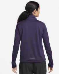 Футболка жіноча Nike Pacer Half Zip Long Sleeve dark purple Футболка жіноча Nike Pacer Half Zip Long Sleeve dark purple