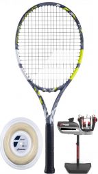 Тенісна ракетка Babolat EVO Aero NC unstrung grey/yellow/white Тенісна ракетка Babolat EVO Aero NC unstrung grey/yellow/white
