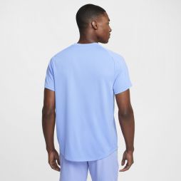 Тенісна футболка чоловіча Nike Court Victory Crew royal pulse/white Тенісна футболка чоловіча Nike Court Victory Crew royal pulse/white