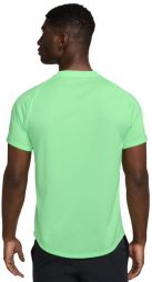 Тенісна футболка чоловіча Nike Court Victory Crew vapor green/black Тенісна футболка чоловіча Nike Court Victory Crew vapor green/black