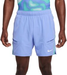 Тенісні шорти чоловічі Nike Court Advantage 7 Tennis Short royal pulse/green frost/white Тенісні шорти чоловічі Nike Court Advantage 7 Tennis Short royal pulse/green frost/white