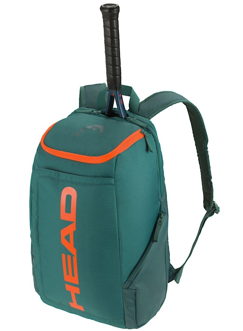 Тенісний рюкзак Head Pro Backpack dark cyan/fluo orange