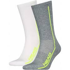 Head All Sports Performance Crew 2-pack/grey/white Head All Sports Performance Crew 2-pack/grey/white