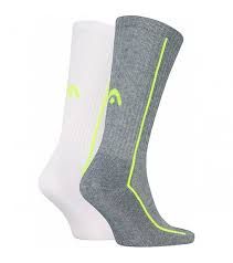 Head All Sports Performance Crew 2-pack/grey/white Head All Sports Performance Crew 2-pack/grey/white