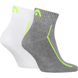 Head All Sports Performance Quarter 2-pack/grey/white Head All Sports Performance Quarter 2-pack/grey/white