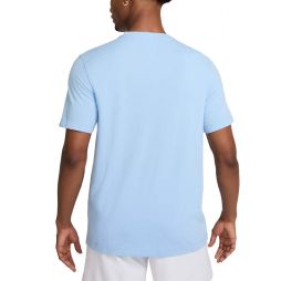 Тенісна футболка чоловіча Nike Court Pro T-Shirt psychic blue Тенісна футболка чоловіча Nike Court Pro T-Shirt psychic blue