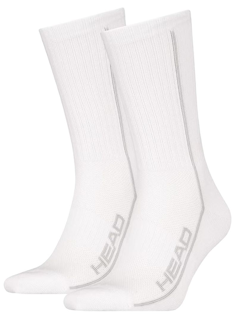 Head All Sports Performance Crew 2-pack/white