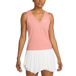 Тенісна майка жіноча Nike Court Victory Tank red stardust/white Тенісна майка жіноча Nike Court Victory Tank red stardust/white
