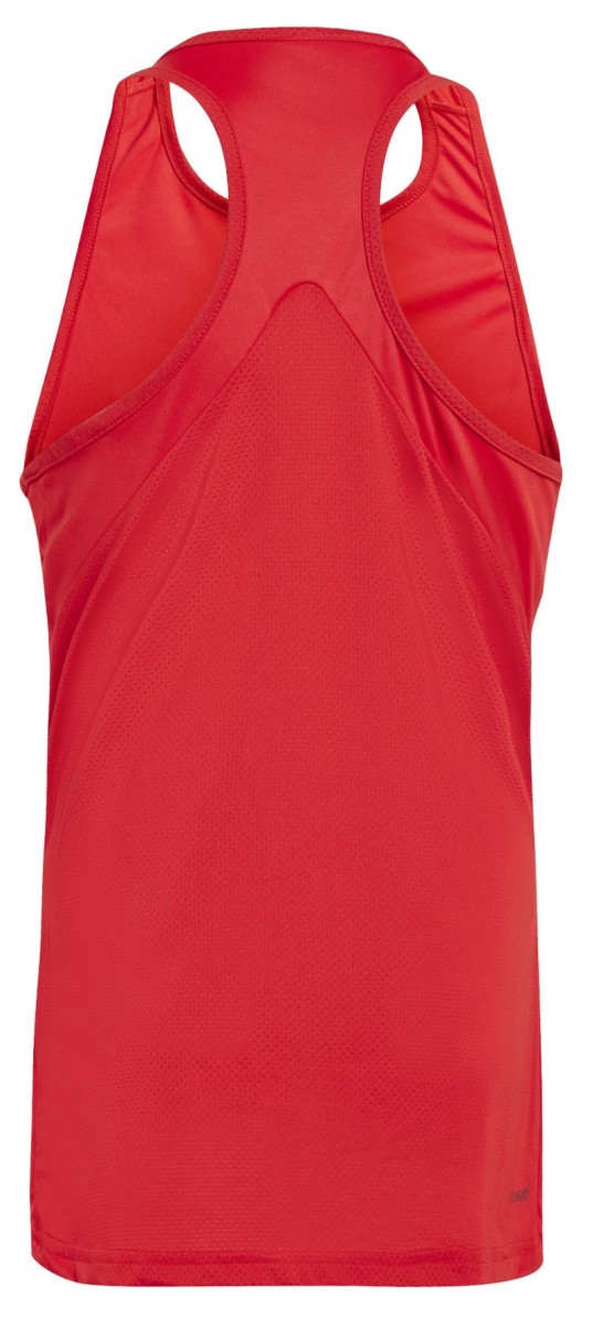 Тенісна майка дитяча Adidas Club Tank Top better scarlet