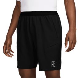 Тенісні шорти чоловічі Nike Court Advantage 8 Tennis Short black/white Тенісні шорти чоловічі Nike Court Advantage 8 Tennis Short black/white
