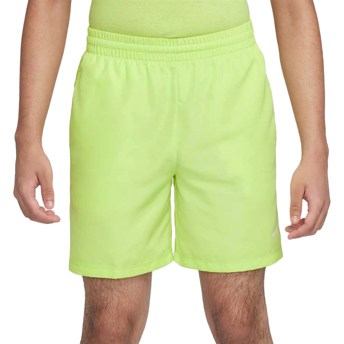 Тенісні шорти дитячі Nike Multi Shorts light lemon twist/white