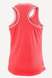 Тенісна майка дитяча Wilson Team II Tank coral/white Тенісна майка дитяча Wilson Team II Tank coral/white