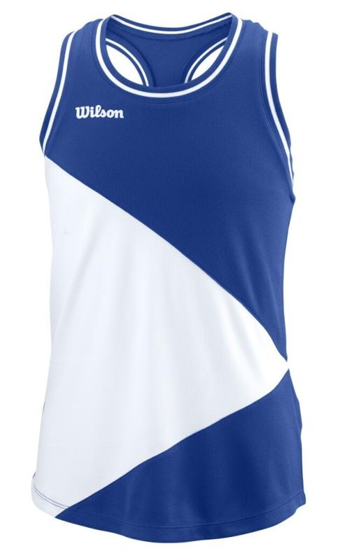 Тенісна майка дитяча Wilson Team II Tank team royal/white