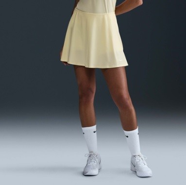 Тенісна спідничка жіноча Nike Victory Tennis Skirt alabaster/white