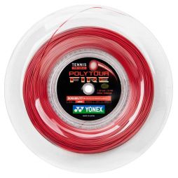 Струна Yonex Poly Tour Fire red (12 m) натяжка с бобины Струна Yonex Poly Tour Fire red (12 m) натяжка с бобины
