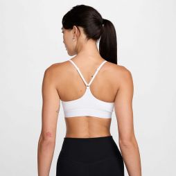 Топ жіночий Nike Indy Light Sports Bra white/stone mauve Топ жіночий Nike Indy Light Sports Bra white/stone mauve